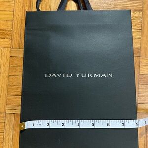 David Yurman Elegant Green Gift Bag